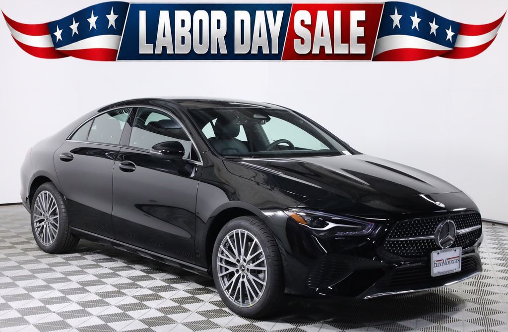 Night Black 2026 Mercedes-Benz CLA Coupe All-Wheel Drive 8-Speed Dual Clutch
