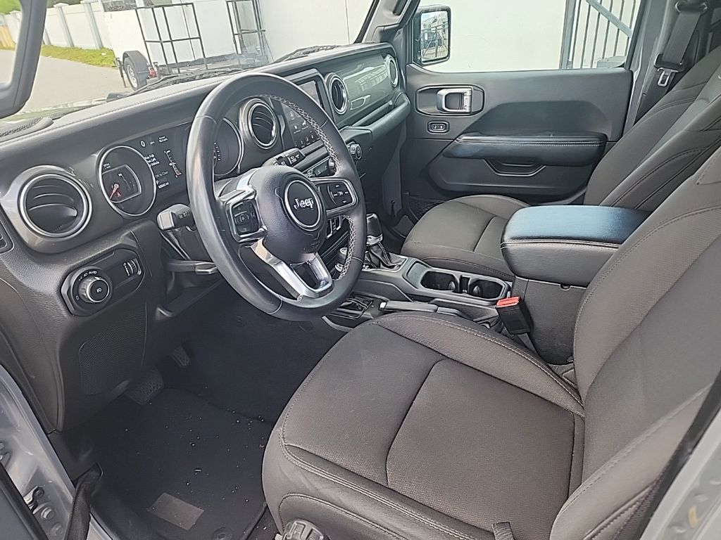 2023 Gray Jeep Wrangler Sahara 4X4 SUV