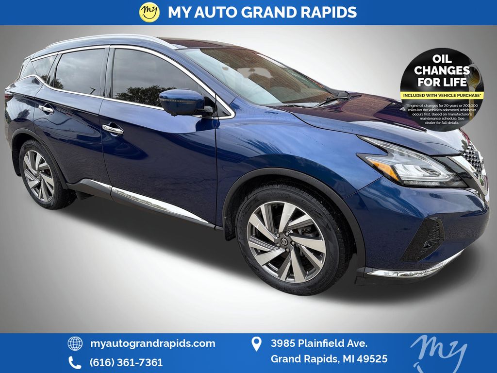 Deep Blue Pearl 2020 Nissan Murano SUV / Crossover All-Wheel Drive Continuously Variable Transmission