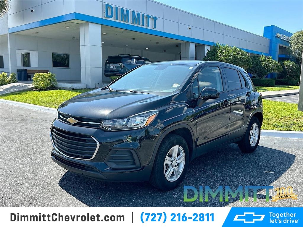 Mosaic Black Metallic 2022 Chevrolet Trax LS AWD SUV / Crossover All-Wheel Drive 6-Speed Automatic