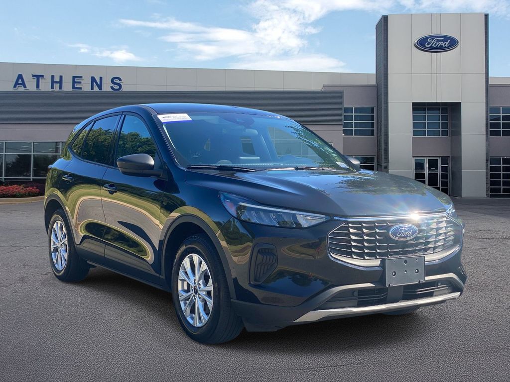 Agate Black Metallic 2025 Ford Escape SUV / Crossover Front-Wheel Drive 8-Speed Automatic
