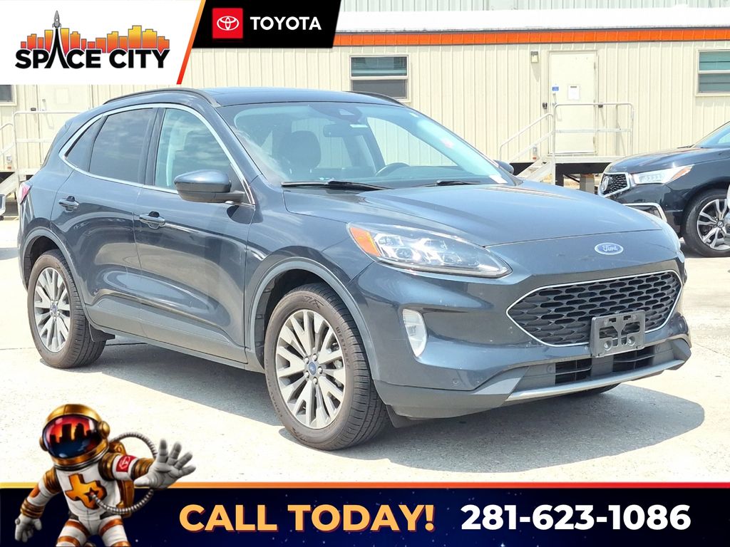 Blue Metallic 2022 Ford Escape SUV / Crossover All-Wheel Drive 8-Speed Automatic