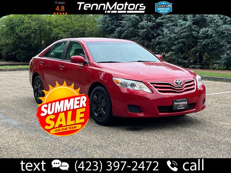 Barcelona Red Metallic 2011 Toyota Camry Sedan Front-Wheel Drive 6-Speed Automatic Overdrive
