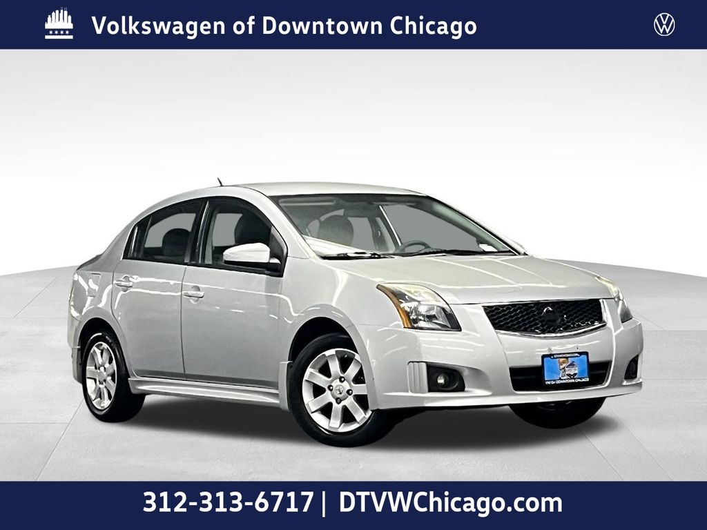 Brilliant Silver Metallic 2012 Nissan Sentra Sedan Front-Wheel Drive Continuously Variable Transmission
