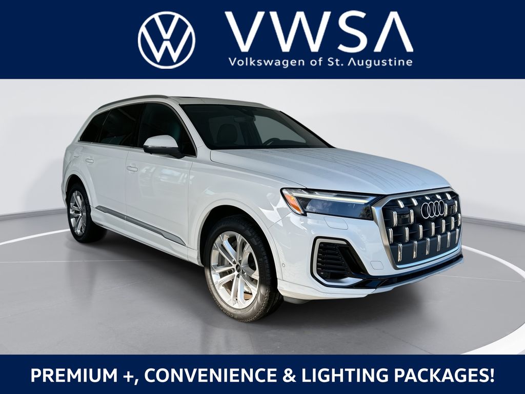 Carrara White 2025 Audi Q7 SUV / Crossover All-Wheel Drive 8-Speed Automatic