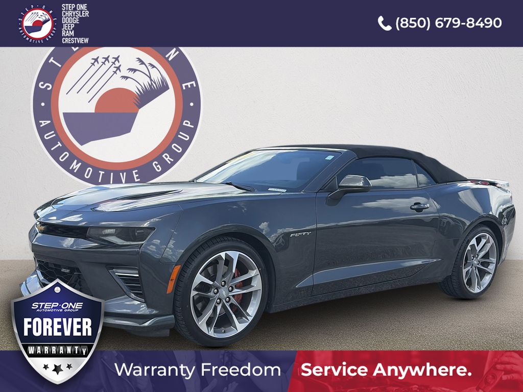 Nightfall Gray Metallic 2017 Chevrolet Camaro Convertible Rear-Wheel Drive 8-Speed Automatic