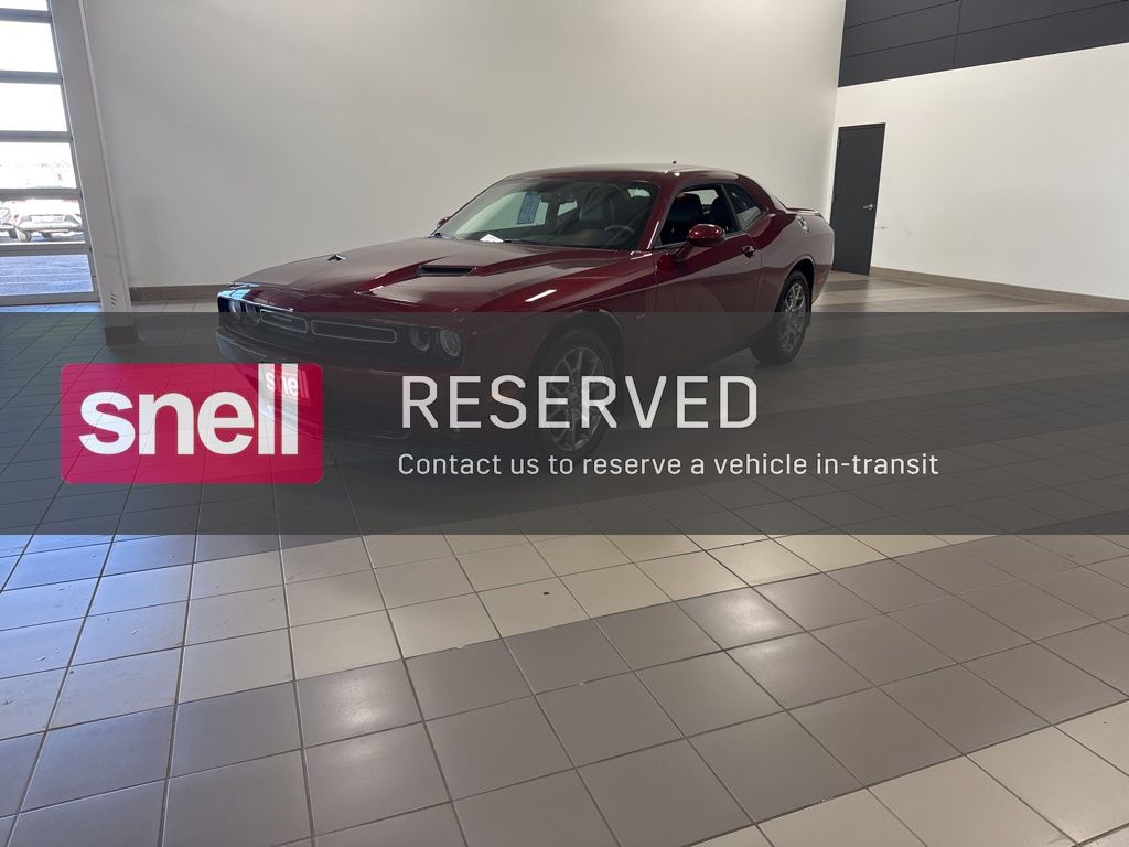 Octane Red Pearlcoat 2017 Dodge Challenger GT AWD Coupe All-Wheel Drive 8-Speed Automatic