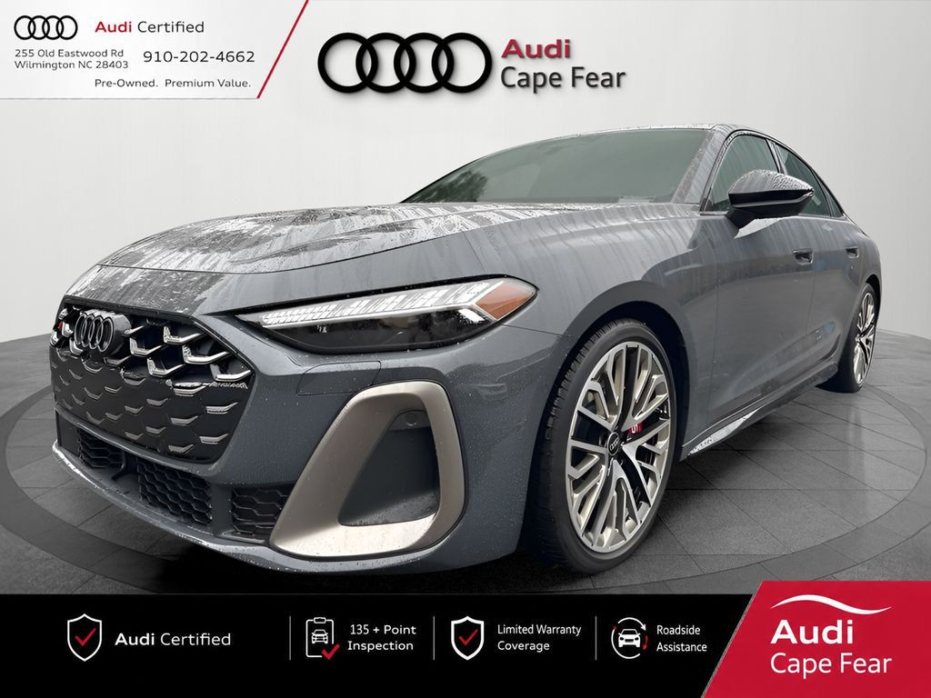 Magnet Gray 2025 Audi S5 Sedan All-Wheel Drive 7-Speed Automatic