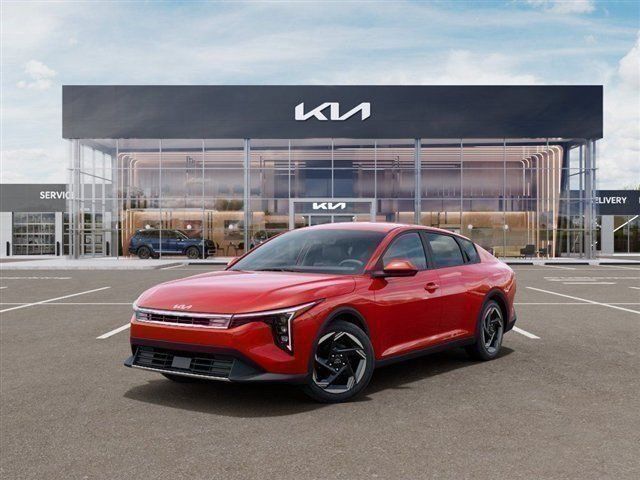 Currant Red 2026 Kia K4 Sedan Front-Wheel Drive Continuously Variable Transmission