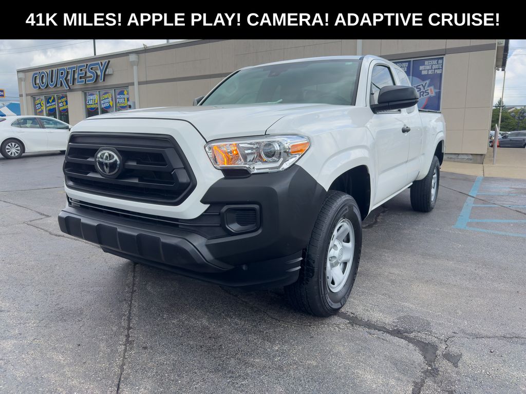 White 2022 Toyota Tacoma Pickup Truck 4X2 6-Speed Automatic