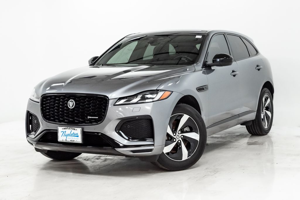 Eiger Gray Metallic 2024 Jaguar F-PACE SUV / Crossover All-Wheel Drive 8-Speed Automatic