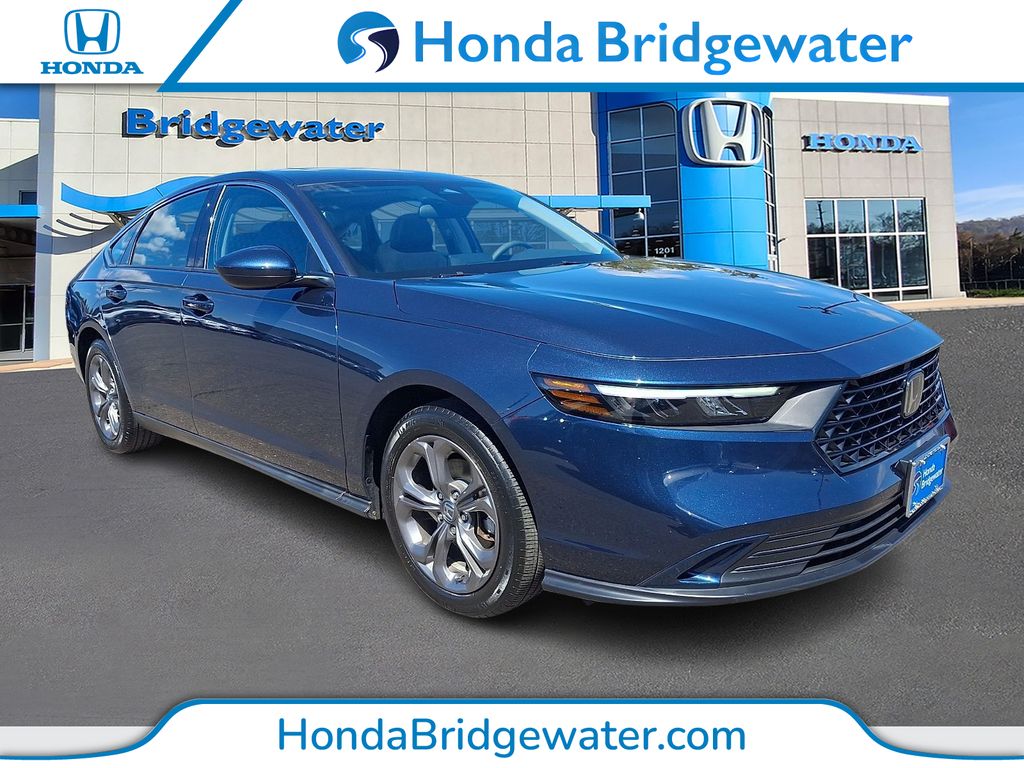 Blue Metallic 2023 Honda Accord EX FWD Sedan Front-Wheel Drive Continuously Variable Transmission