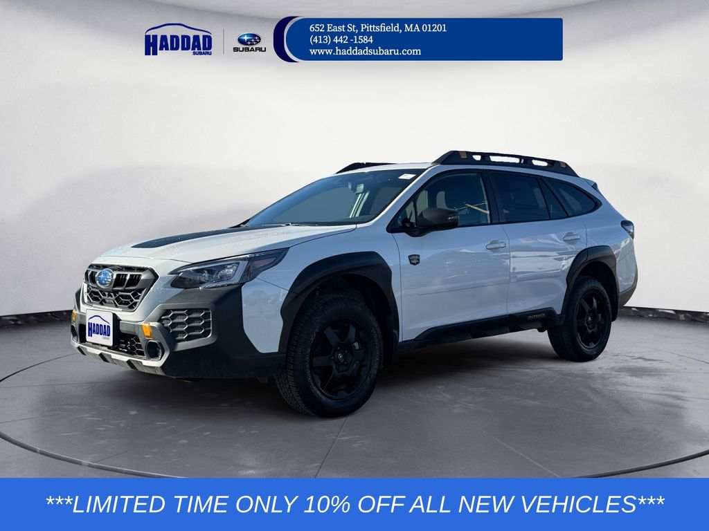 Crystal White Pearl 2025 Subaru Outback Wilderness AWD SUV / Crossover All-Wheel Drive Continuously Variable Transmission
