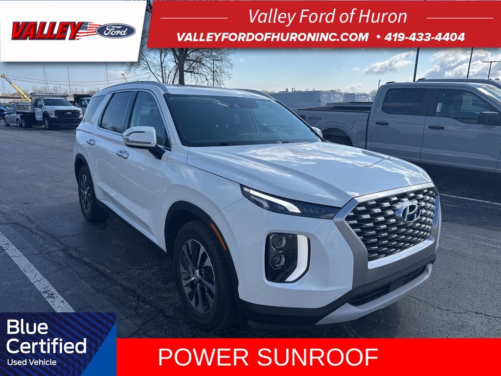 Hyper White 2022 Hyundai Palisade SEL FWD SUV / Crossover Front-Wheel Drive 8-Speed Automatic