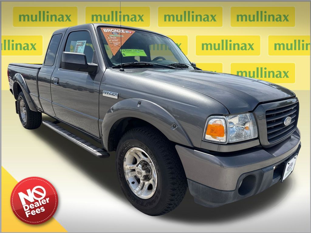 Dark Shadow Gray Clearcoat Metallic 2008 Ford Ranger Pickup Truck 4X2 5-Speed Automatic Overdrive