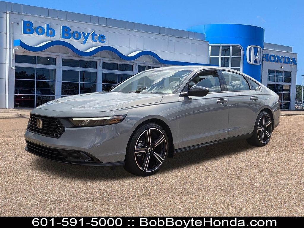 Urban Gray 2026 Honda Accord Sedan Front-Wheel Drive Continuously Variable Transmission