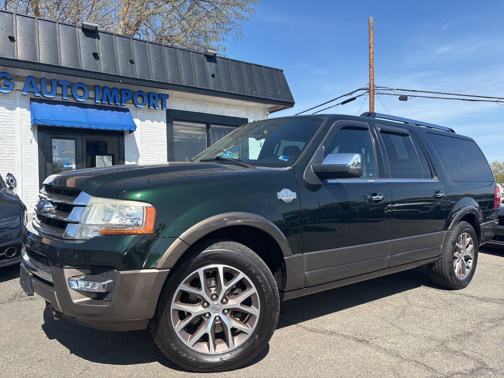Green 2016 Ford Expedition EL King Ranch 4WD SUV / Crossover Four-Wheel Drive 6-Speed Automatic