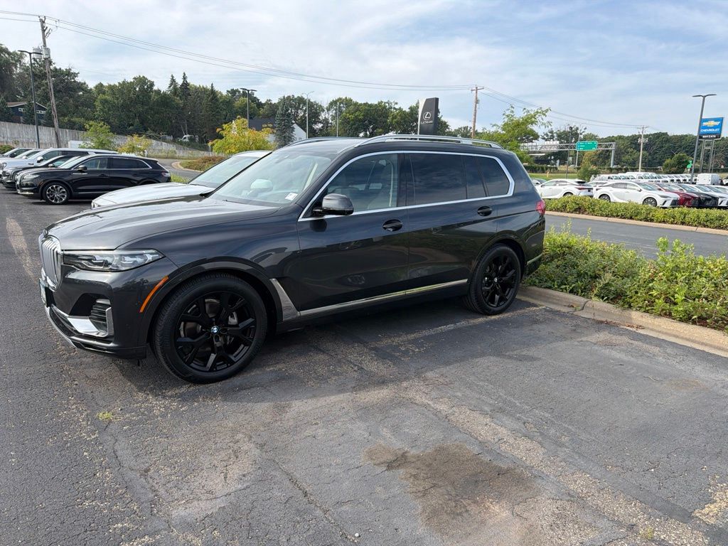 Gray (Dark Graphite Metallic) 2020 BMW X7 SUV / Crossover All-Wheel Drive 8-Speed Automatic