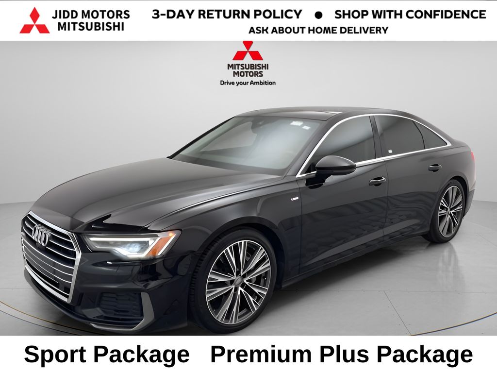 Black Metallic 2019 Audi A6 Sedan All-Wheel Drive 7-Speed Automatic