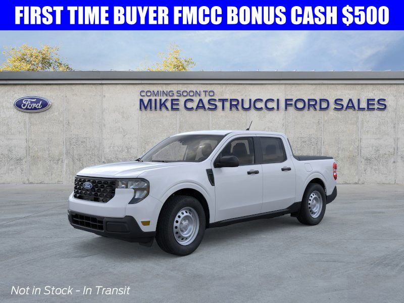 Space White Metallic 2026 Ford Maverick XL SuperCrew AWD Pickup Truck All-Wheel Drive 8-Speed Automatic