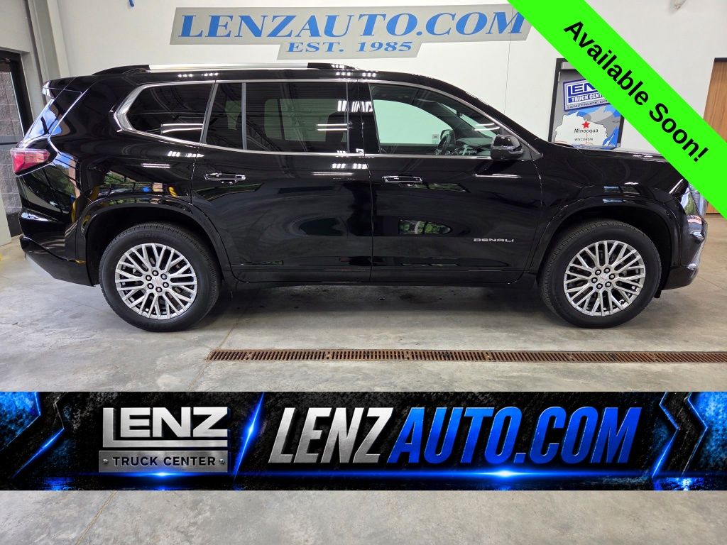 Black (Ebony Twilight Metallic) 2026 GMC Acadia SUV / Crossover Four-Wheel Drive 8-Speed Automatic