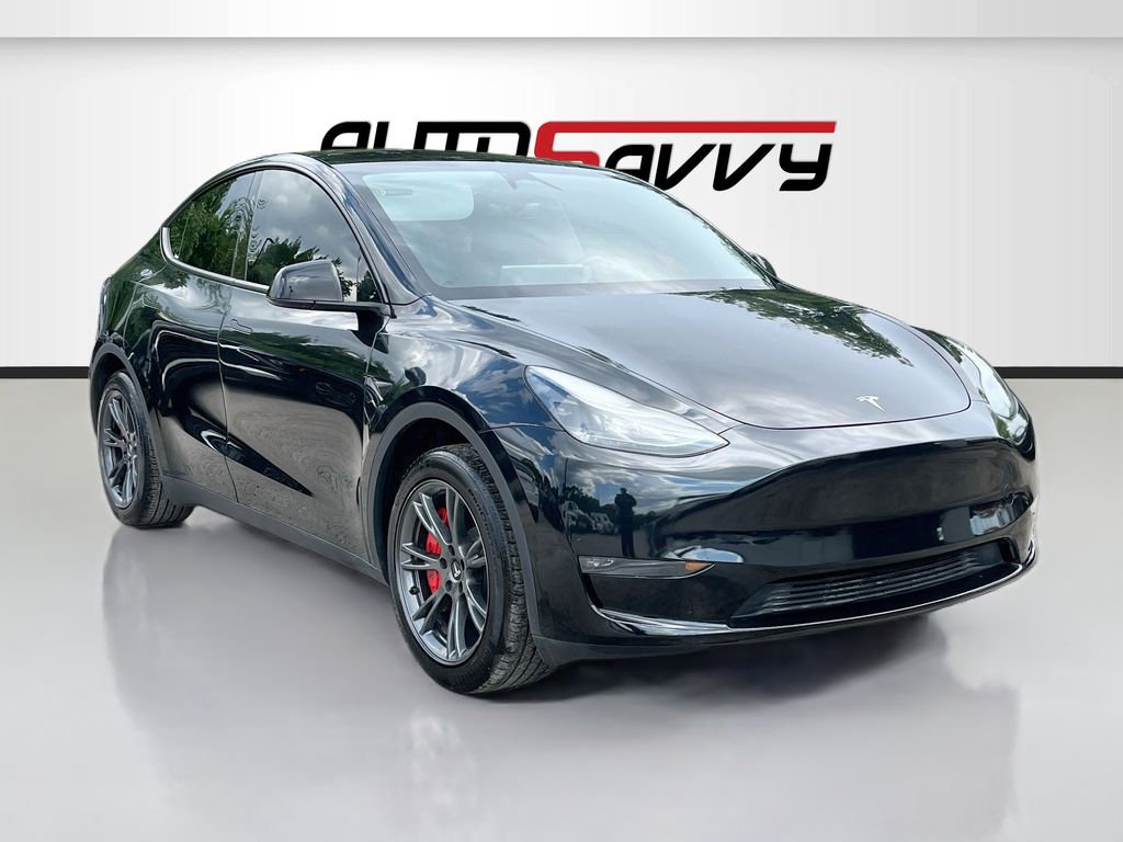 2025 Tesla Model Y Long Range Black at Community Toyota