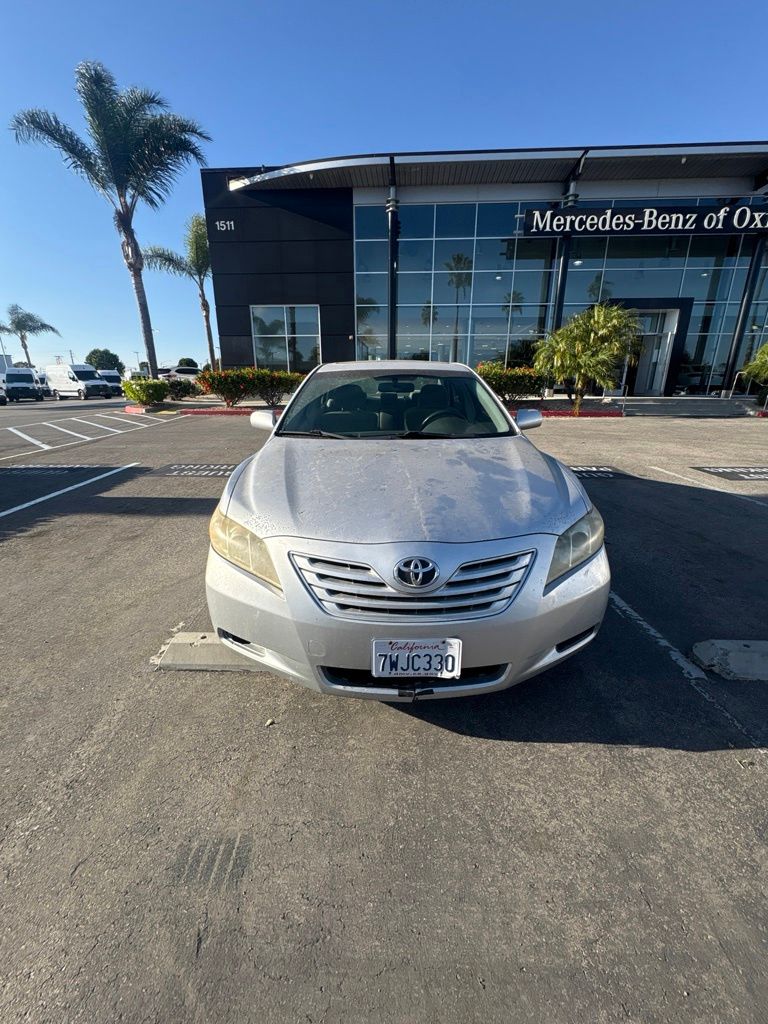 Silver 2007 Toyota Camry Sedan Front-Wheel Drive 5-Speed Automatic Overdrive