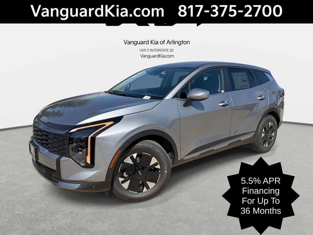 Steel Gray 2026 Kia Sportage Hybrid SUV / Crossover Front-Wheel Drive 6-Speed Automatic