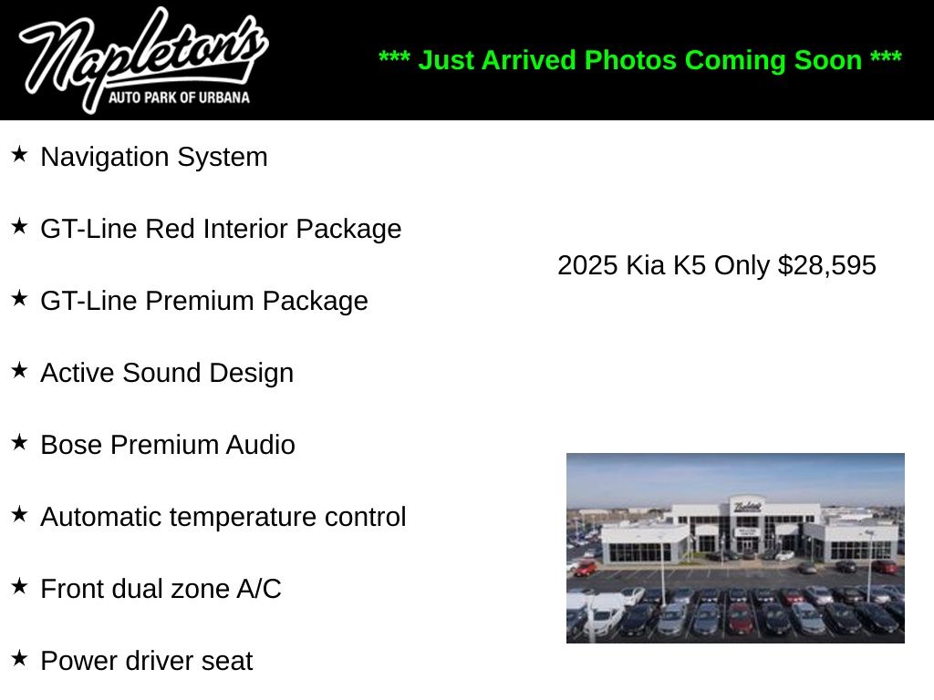 2025 Kia K5 GT-Line FWD