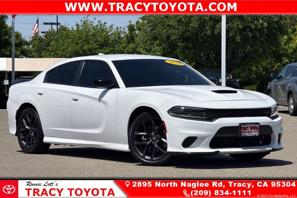 White Knuckle Clearcoat 2023 Dodge Charger GT RWD Sedan Rear-Wheel Drive 8-Speed Automatic