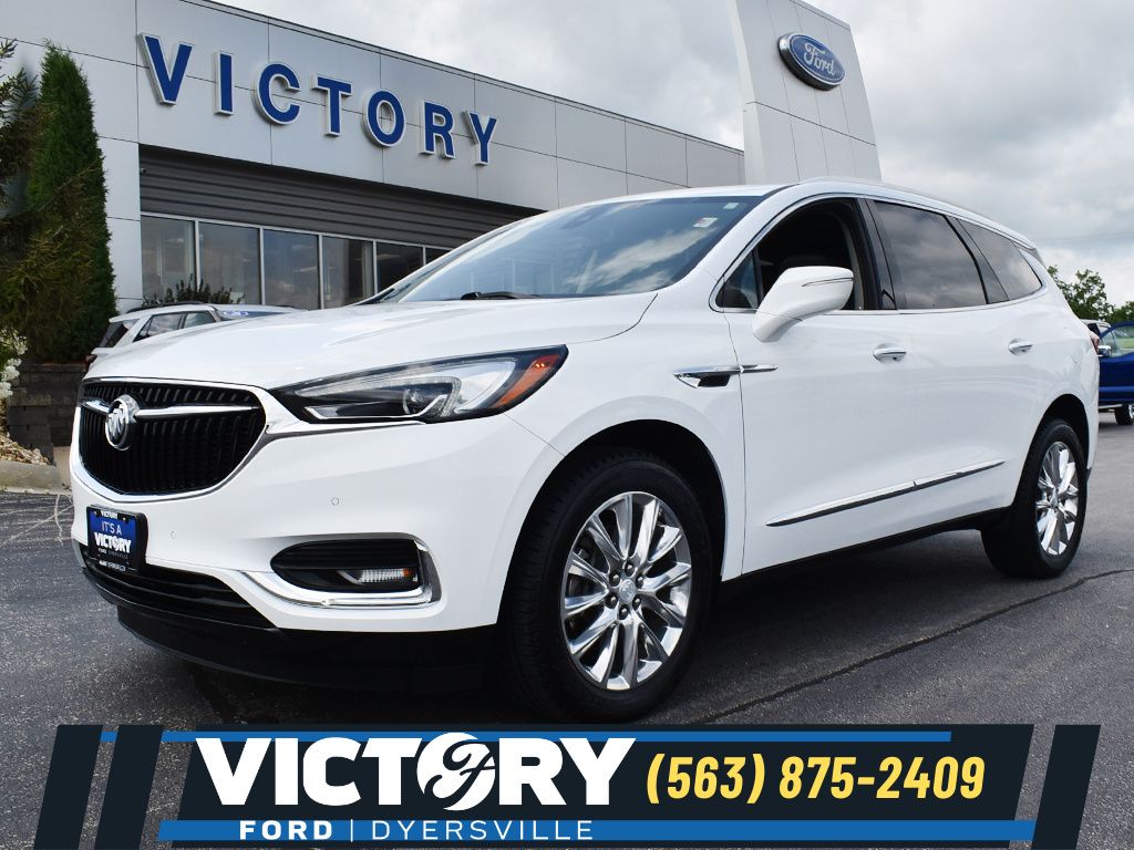 Summit White 2018 Buick Enclave SUV / Crossover Four-Wheel Drive 9-Speed Automatic