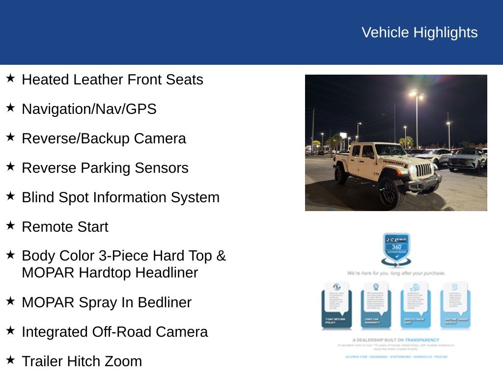 2021 Jeep Gladiator Rubicon 4X4