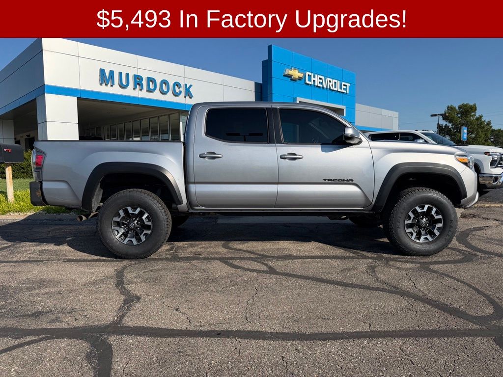 Silver Sky Metallic 2020 Toyota Tacoma Pickup Truck Four-Wheel Drive 6-Speed Automatic