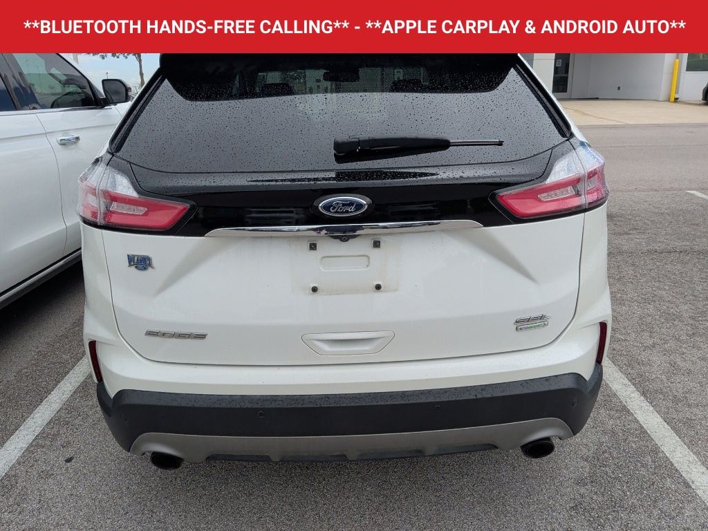2020 Ford Edge SEL White at DeMontrond Ford