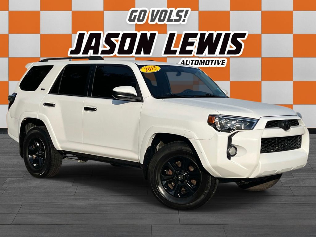 Super White 2015 Toyota 4Runner SUV / Crossover 4X2 5-Speed Automatic Overdrive