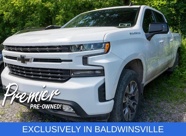 Summit White 2021 Chevrolet Silverado 1500 Pickup Truck Four-Wheel Drive 8-Speed Automatic