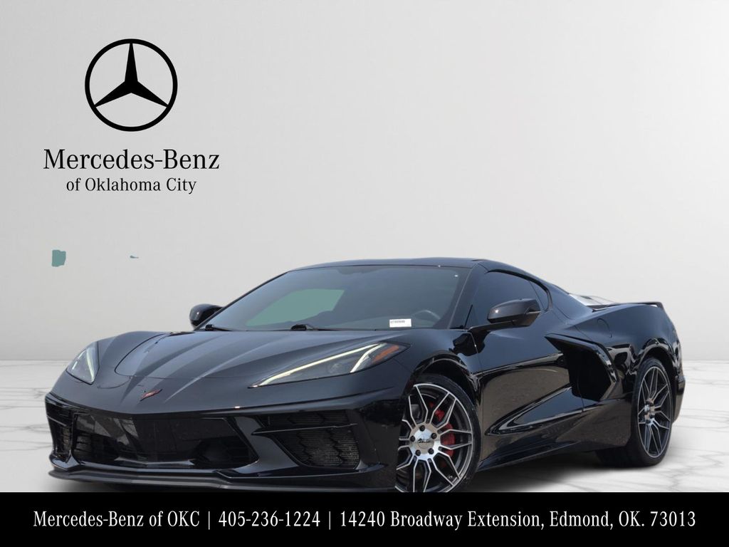 Black 2023 Chevrolet Corvette Coupe Rear-Wheel Drive 8-Speed Dual Clutch