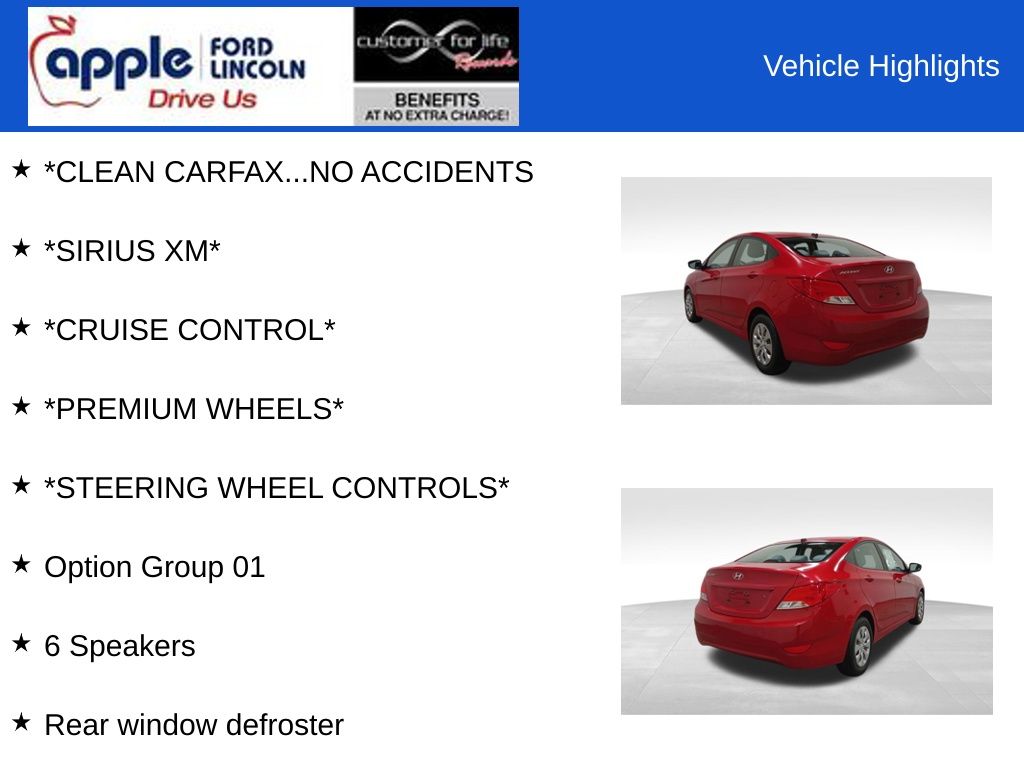 2016 Hyundai Accent SE