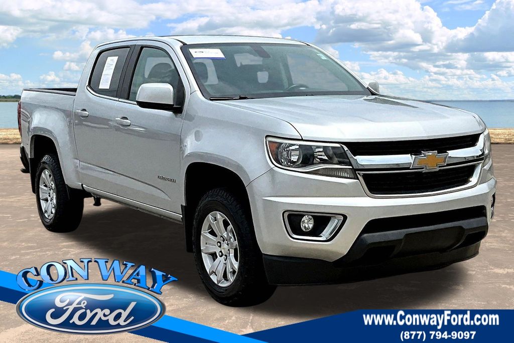 Silver Ice Metallic 2018 Chevrolet Colorado Pickup Truck 4X2 6-Speed Automatic