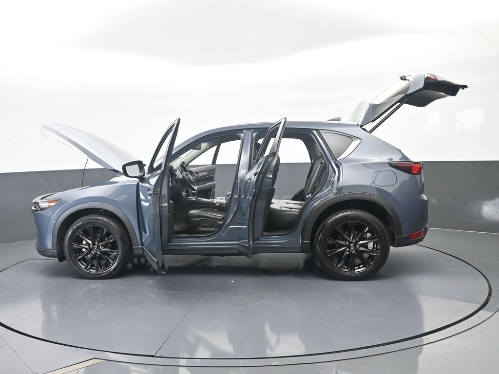 Used 2021 Polymetal Gray Mazda Carbon Edition image 76