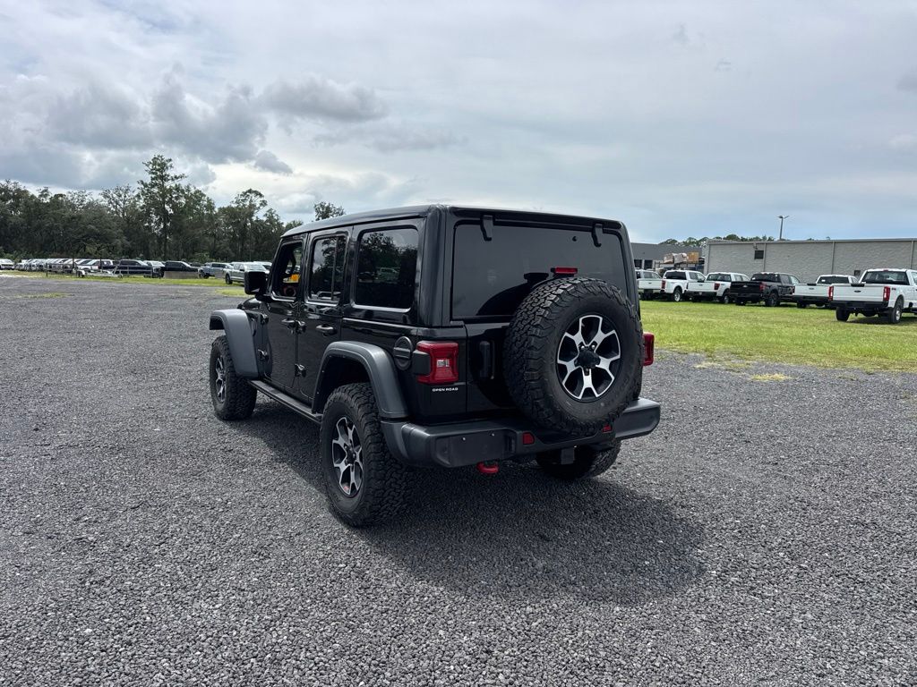 2021 Black Clearcoat Jeep Wrangler Unlimited Rubicon 4X4 SUV