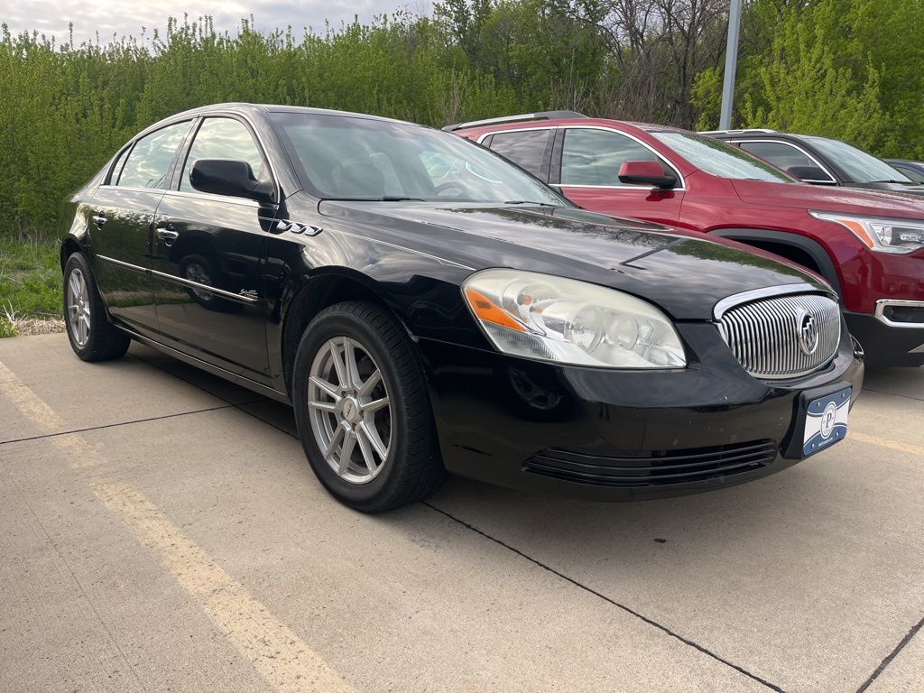 Black Onyx 2007 Buick Lucerne V6 CXL FWD Sedan Front-Wheel Drive 4-Speed Automatic