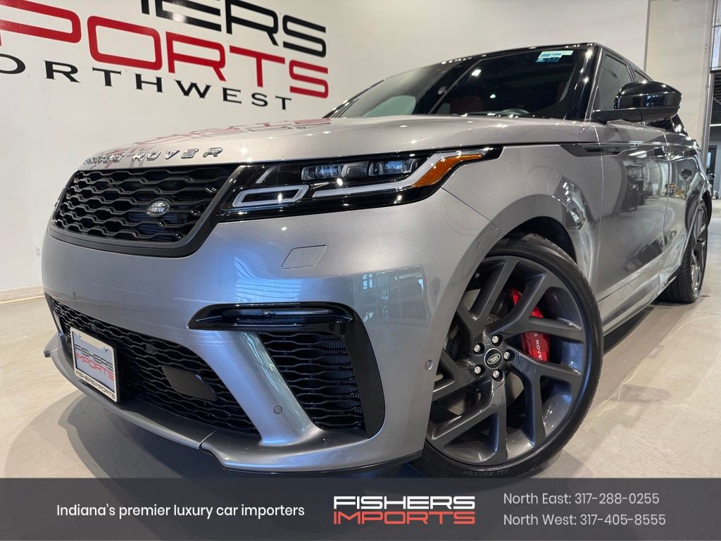 Gray 2020 Land Rover Range Rover Velar SUV / Crossover All-Wheel Drive 8-Speed Automatic