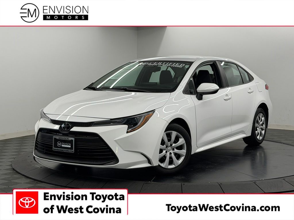 Ice 2024 Toyota Corolla Sedan Front-Wheel Drive Continuously Variable Transmission