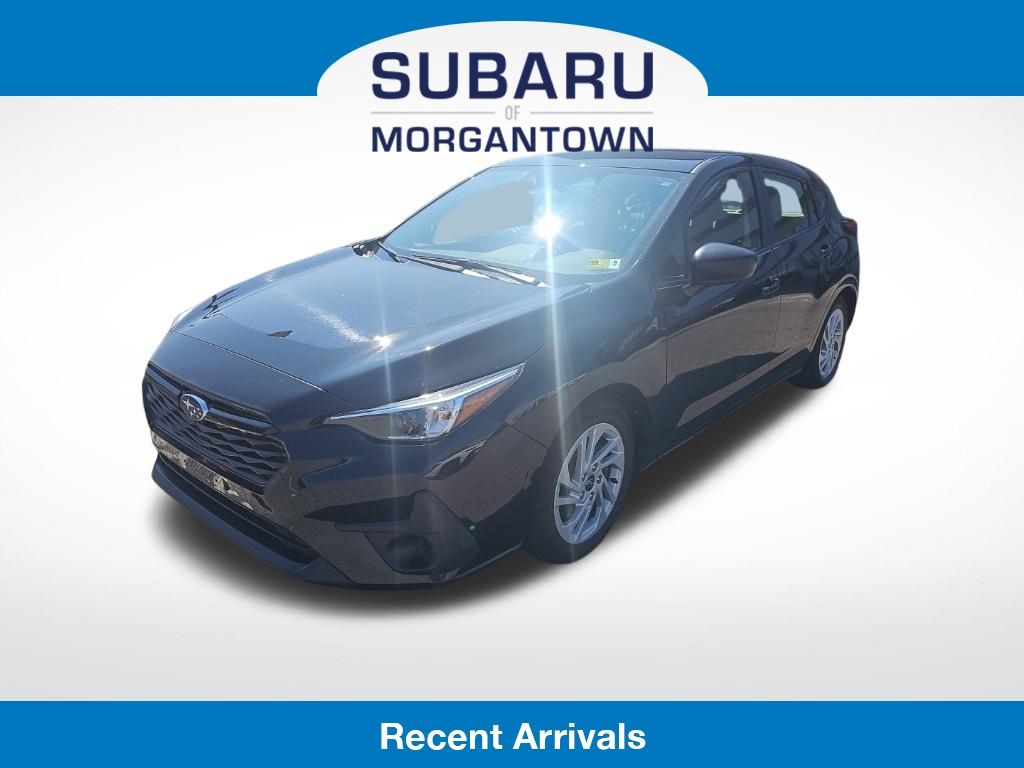 Crystal Black Silica 2024 Subaru Impreza Wagon All-Wheel Drive Continuously Variable Transmission