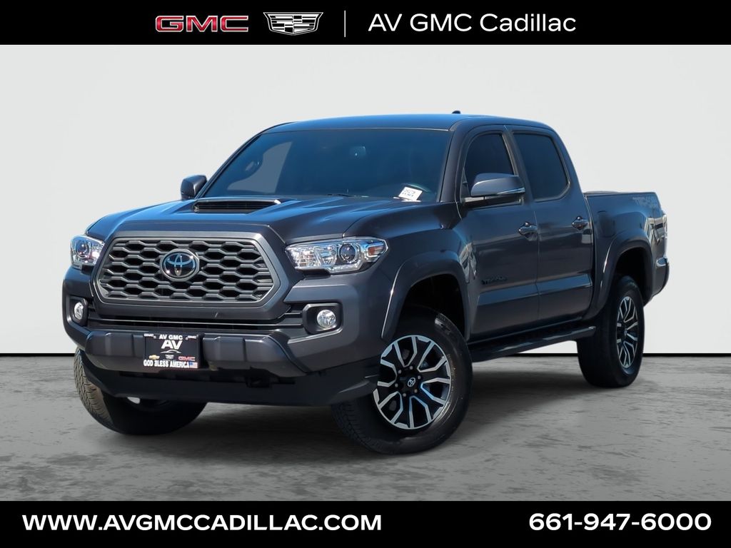 Magnetic Gray Metallic 2023 Toyota Tacoma Pickup Truck Four-Wheel Drive 6-Speed Manual
