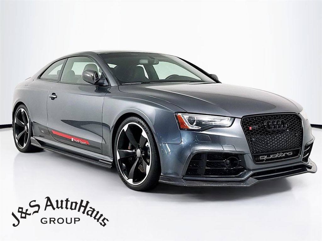 Gray 2013 Audi RS 5 4.2 quattro Coupe AWD Coupe 7-Speed Automatic