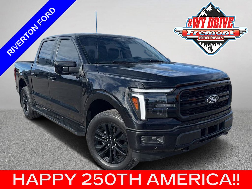 Agate Black Metallic 2025 Ford F-150 Pickup Truck Four-Wheel Drive Automatic