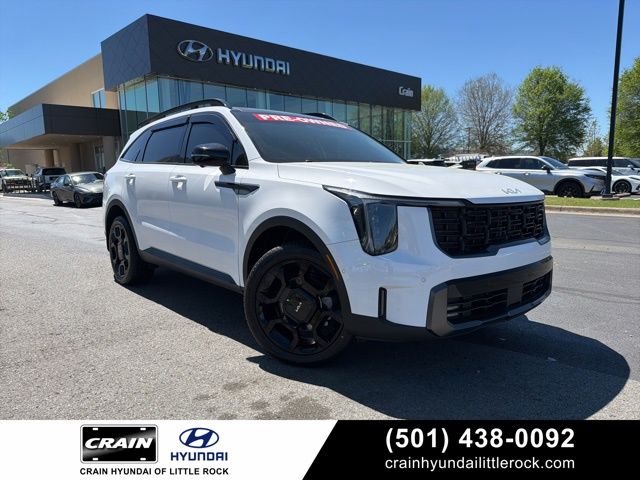 Glacial White Pearl 2024 Kia Sorento X-Line SX AWD SUV / Crossover All-Wheel Drive 8-Speed Dual Clutch