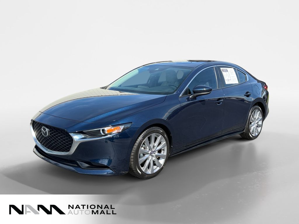 Deep Crystal Blue Mica 2022 Mazda MAZDA3 Preferred Sedan FWD Sedan Front-Wheel Drive 6-Speed Automatic